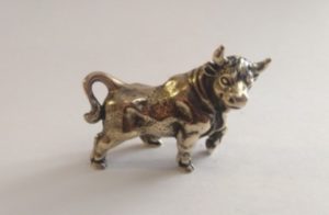 Статуэтка Л058 из латуни Корова