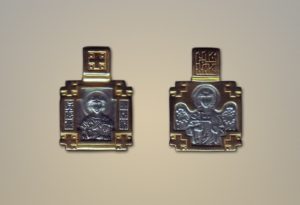 Восковка 0886 (т358) Подвеска Святой Никита